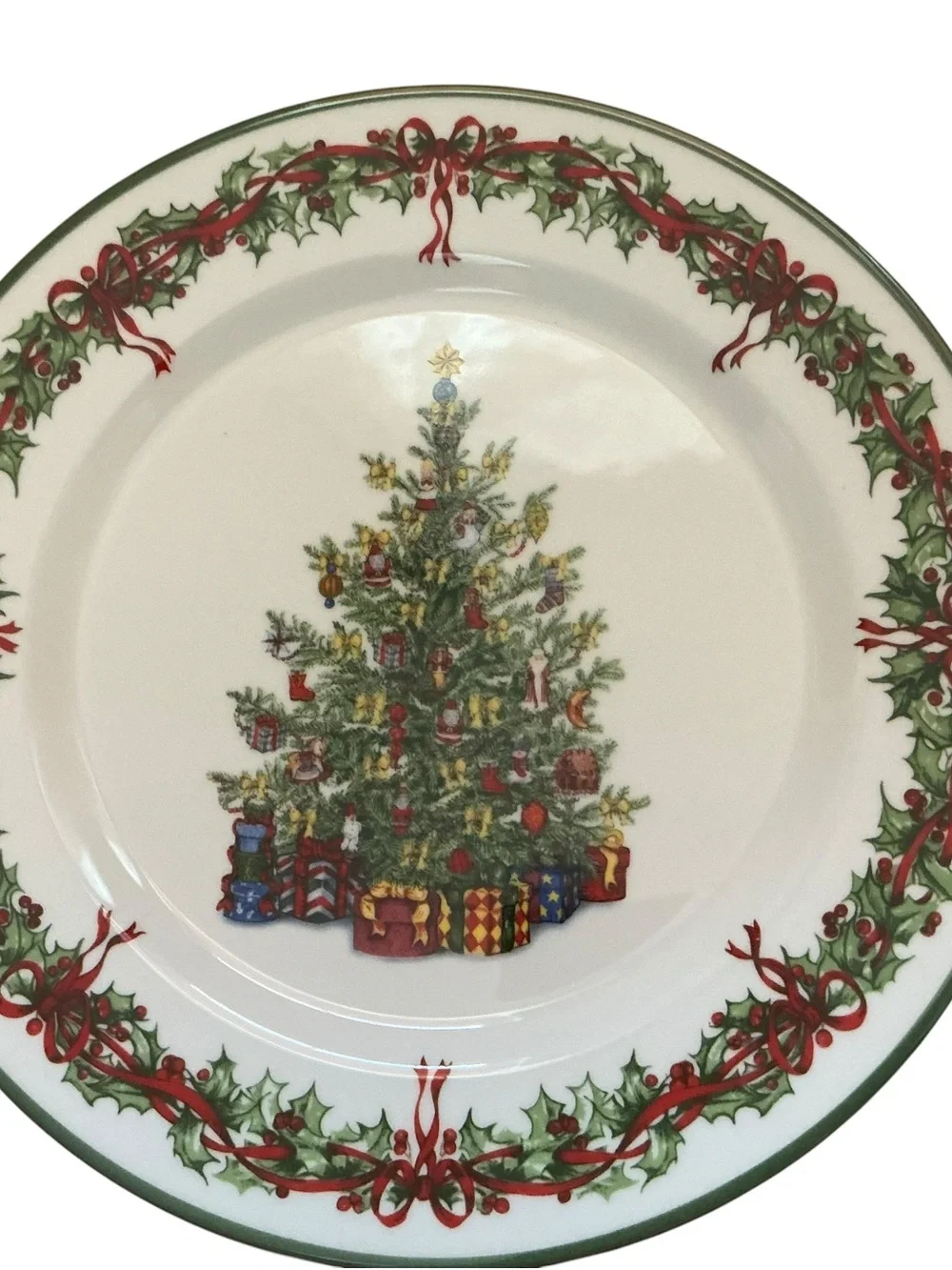 Christopher Radko traditions holiday celebrations dinner plate set of 4